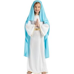 Disfraz de niña Virgen María DISFRAZZES - 7-9 años Disfraz de niña Virgen María DISFRAZZES - 7-9 años