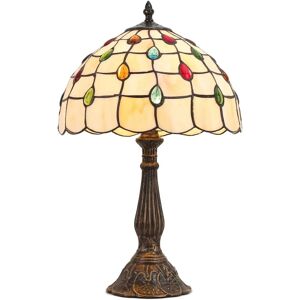 Lámpara de Mesa Barcelona Led Rafa Tiffany - ø 30cm Lámpara de Mesa Barcelona Led Rafa Tiffany - ø 30cm