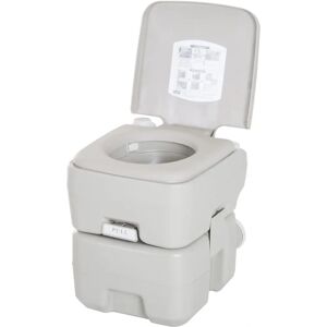 HOMCOM Inodoro Químico Portátil para Camping - 20L HOMCOM Inodoro Químico Portátil para Camping - 20L