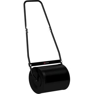 Rodillo de Jardín Durhand de Acero - 30L, Negro, Asa en U - Herramienta de Jardín Rodillo de Jardín Durhand de Acero - 30L, Negro, Asa en U - Herramienta de Jardín