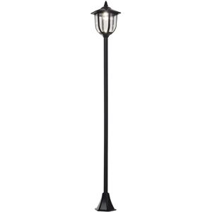 Farola Solar Outsunny con 6 LED - Luz solar para jardín Farola Solar Outsunny con 6 LED - Luz solar para jardín