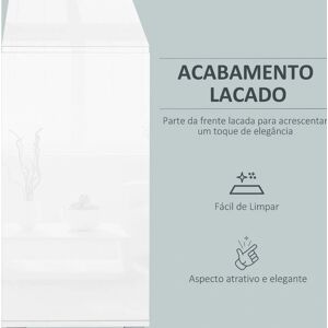 Aparador Modern Homcom Blanco - 2 Puertas y 2 Cajones - 79x36x74cm Aparador Modern Homcom Blanco - 2 Puertas y 2 Cajones - 79x36x74cm