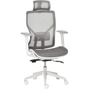 Silla de Oficina Giratoria Ajustable con Reposabrazos y Soporte Lumbar Vinsetto Silla de Oficina Giratoria Ajustable con Reposabrazos y Soporte Lumbar Vinsetto