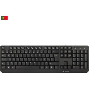 NGS FunkyV3 - Teclado USB compacto com botões multimídia para casa NGS FunkyV3 - Teclado USB compacto com botões multimídia para casa