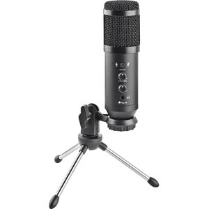 Micrófono NGS GMICX-110 Negro - Reducción de ruido y USB Micrófono NGS GMICX-110 Negro - Reducción de ruido y USB
