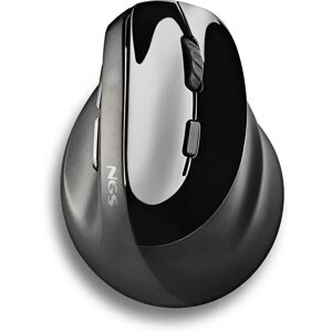 NGS EVO MOKSHA Drahtlose Maus - Ergonomisch, 2400 DPI, Schwarz NGS EVO MOKSHA Drahtlose Maus - Ergonomisch, 2400 DPI, Schwarz
