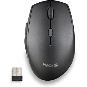 Souris sans fil NGS BEEBLACK - Ergonomique 1600 dpi - Main droite - Publicité Souris sans fil NGS BEEBLACK - Ergonomique 1600 dpi - Main droite - Publicité