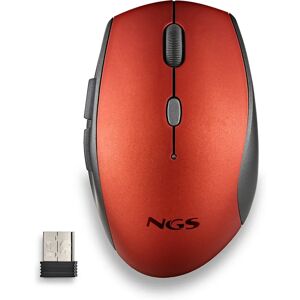 Souris sans fil NGS BEERED Rouge - Incontournable 1600 DPI - Publicité Souris sans fil NGS BEERED Rouge - Incontournable 1600 DPI - Publicité