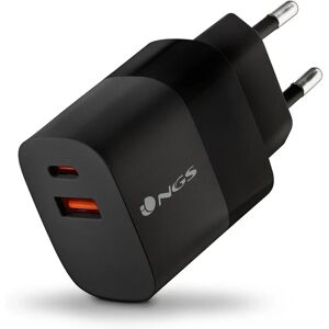 NGS BUD 33W Universal Charger - Fast Charging, USB-C & A, Spain NGS BUD 33W Universal Charger - Fast Charging, USB-C & A, Spain
