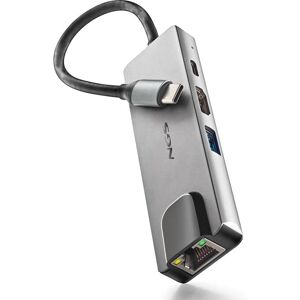 NGS HUB-0140 Hub USB-C - 4K HDMI, Ethernet Gigabit, Alluminio NGS HUB-0140 Hub USB-C - 4K HDMI, Ethernet Gigabit, Alluminio