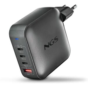 Cargador Rápido NGS BUD 165W Negro Cargador Rápido NGS BUD 165W Negro
