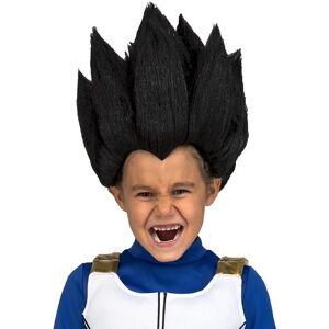 Dragon Ball Vegeta Kids Wig - Polyester - Hand Wash - One Size Dragon Ball Vegeta Kids Wig - Polyester - Hand Wash - One Size