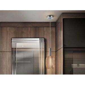 Schuller Micron Pendant Light - Chrome Gold, 450lm, Dimmable Schuller Micron Pendant Light - Chrome Gold, 450lm, Dimmable