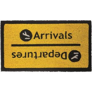 Brand Unknown Coconut Fiber Doormat - 70x40 cm - Non-slip, Hand-painted, Eco-friendly Brand Unknown Coconut Fiber Doormat - 70x40 cm - Non-slip, Hand-painted, Eco-friendly