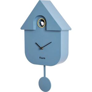 Fisura - Kuckucksuhr - Blau & Weiß - 21,5cm - Wanduhr Fisura - Kuckucksuhr - Blau & Weiß - 21,5cm - Wanduhr