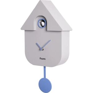 Fisura Modell - Moderne Wanduhr mit Vogelgesang - 21,5x8x41,5cm Fisura Modell - Moderne Wanduhr mit Vogelgesang - 21,5x8x41,5cm