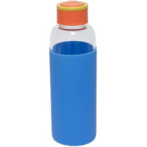 FISURA Botella de agua de cristal silicona reutilizable - 480ml - Tamaño infantil FISURA Botella de agua de cristal silicona reutilizable - 480ml - Tamaño infantil