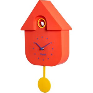 FISURA Reloj de Cuco Rojo y Azul - Reloj de Pared FISURA Reloj de Cuco Rojo y Azul - Reloj de Pared