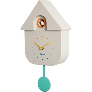 Reloj de pared cucú multicolor Fisura - Decorativo y silencioso Reloj de pared cucú multicolor Fisura - Decorativo y silencioso