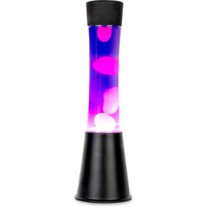 Lâmpada de lava FISURA - Efeito relaxante roxo - 11x11x39,5 cm Lâmpada de lava FISURA - Efeito relaxante roxo - 11x11x39,5 cm
