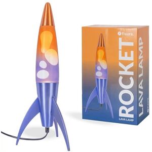 Lâmpada de Lava Rocket Degradado Azul - Fisura Lâmpada de Lava Rocket Degradado Azul - Fisura