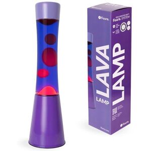 Tour de Lampe à Lava Fisura - Base Violette avec Liquide Violet et Lave Rouge - Lampe à Lava - Publicité Tour de Lampe à Lava Fisura - Base Violette avec Liquide Violet et Lave Rouge - Lampe à Lava - Publicité