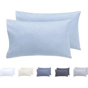 Todocama Hellblau Mikrofaser Kissenbezug-Set - Hypoallergen Todocama Hellblau Mikrofaser Kissenbezug-Set - Hypoallergen