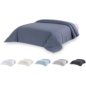 TODOCAMA Mikrofaser Bettbezug - 200-260x240cm Blau Grau TODOCAMA Mikrofaser Bettbezug - 200-260x240cm Blau Grau