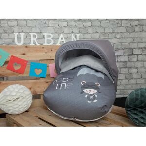 BABYLINE Universele Babystoelbeschermer - Grijs - Autostoelhoes BABYLINE Universele Babystoelbeschermer - Grijs - Autostoelhoes