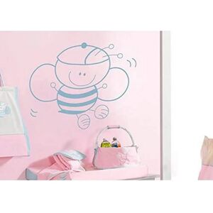 BABYLINE Vinyl Muurdecoratie - Bijtjes - Binnenhuisdecoratie BABYLINE Vinyl Muurdecoratie - Bijtjes - Binnenhuisdecoratie