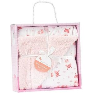 Coperta Rosa in Shearling Bandabu - Coperta per neonato Coperta Rosa in Shearling Bandabu - Coperta per neonato
