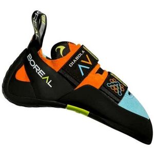 Scarpe da arrampicata Boreal Diabola blu chiaro arancione 11261-3 0-3 Scarpe da arrampicata Boreal Diabola blu chiaro arancione 11261-3 0-3