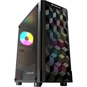 Nfortec Azir Caja ATX Semi-torre Negra - Torre de Ordenador Nfortec Azir Caja ATX Semi-torre Negra - Torre de Ordenador