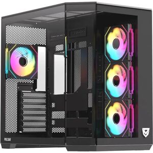 Boîtier Semi-Tower nfortec Pulsar ARGB - Boîtier PC - Publicité Boîtier Semi-Tower nfortec Pulsar ARGB - Boîtier PC - Publicité