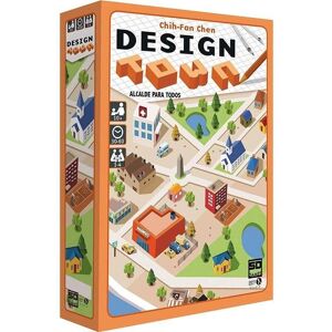 SD Games Design Town - Jeu de Construction de Ville pour 1-4 Joueurs - 10+ ans - Publicité SD Games Design Town - Jeu de Construction de Ville pour 1-4 Joueurs - 10+ ans - Publicité