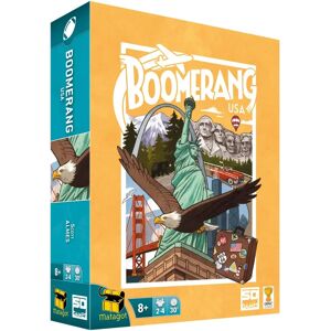 SD Games Boomerang USA - Jeu de Cartes Voyage en Famille - Publicité SD Games Boomerang USA - Jeu de Cartes Voyage en Famille - Publicité