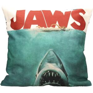 Almohadón Cuadrado Collage de Póster de JAWS - 80635 Almohadón Cuadrado Collage de Póster de JAWS - 80635