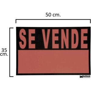 WOLFPACK Professionellt Utomhusskylt - 50x35 cm WOLFPACK Professionellt Utomhusskylt - 50x35 cm