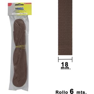 Acessório para persiana Wolfpack - Polipropileno - Marrom - 18mm - Rolo de 6m Acessório para persiana Wolfpack - Polipropileno - Marrom - 18mm - Rolo de 6m
