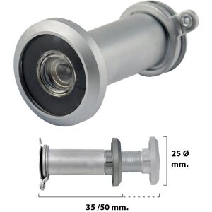 Mirilla de Porte WOLFPACK Ligne Professionnelle - 35-50 mm, Argenté Mat Mirilla de Porte WOLFPACK Ligne Professionnelle - 35-50 mm, Argenté Mat