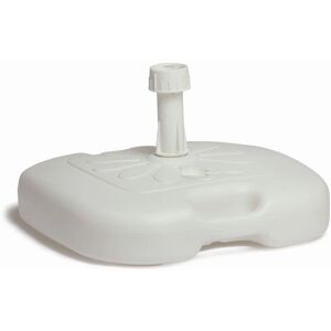Support Parasol SATURNIA - 20L Blanc Léger - Publicité Support Parasol SATURNIA - 20L Blanc Léger - Publicité