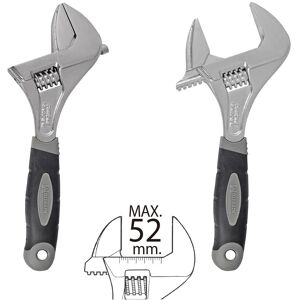 Chave Ajustável WOLFPACK - Max 52mm, 250mm, Aço cromo-vanádio Chave Ajustável WOLFPACK - Max 52mm, 250mm, Aço cromo-vanádio