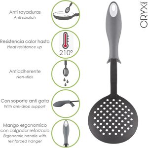Schiumarola da Cucina in Nylon ORYX - Leggera, Resistente al Calore, Non Graffia Schiumarola da Cucina in Nylon ORYX - Leggera, Resistente al Calore, Non Graffia