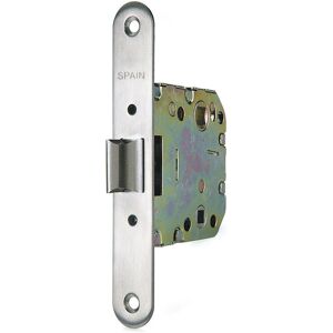 Forged Tool 03090260 - Serratura reversibile in acciaio zincato con bordo rotondo - Serratura porta Forged Tool 03090260 - Serratura reversibile in acciaio zincato con bordo rotondo - Serratura porta