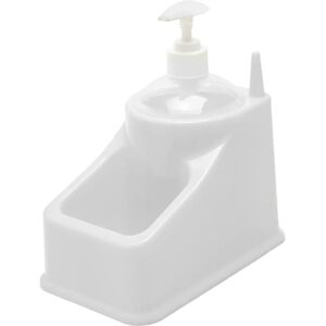 Support Éponge Cuisine ORYX - Plastique Blanc, 11,5x18x20cm - Publicité Support Éponge Cuisine ORYX - Plastique Blanc, 11,5x18x20cm - Publicité