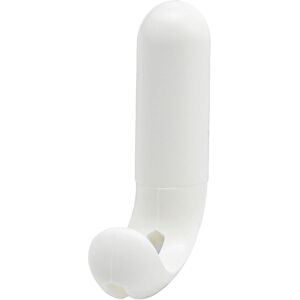 Oryx Wall Hook - Adhesive & Screw Mounting - White Oryx Wall Hook - Adhesive & Screw Mounting - White