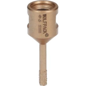 Corona diamantata Wolfpack Ø 6 mm M14 per taglio a secco Corona diamantata Wolfpack Ø 6 mm M14 per taglio a secco