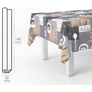 Tovaglia ORYX 05544005 - Impermeabile, Antimacchia PVC - 140cm x 20m Tovaglia ORYX 05544005 - Impermeabile, Antimacchia PVC - 140cm x 20m