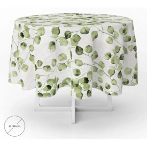 ORYX Round Green Tablecloth - Waterproof, Antimanchas - 140cm ORYX Round Green Tablecloth - Waterproof, Antimanchas - 140cm