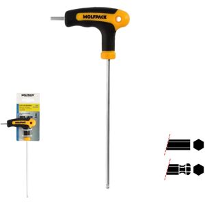 Wolfpack 2104515 Tournevis manuel - Hexagone, Soft Touch, 4,0mm Wolfpack 2104515 Tournevis manuel - Hexagone, Soft Touch, 4,0mm